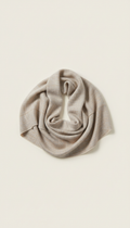 Cashmere wrap in cloud grey