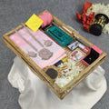 Premium Silk Katan Saree Combo Set -Ligth pink