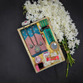 Premium Silk Katan Saree Combo Pack Ocean Green