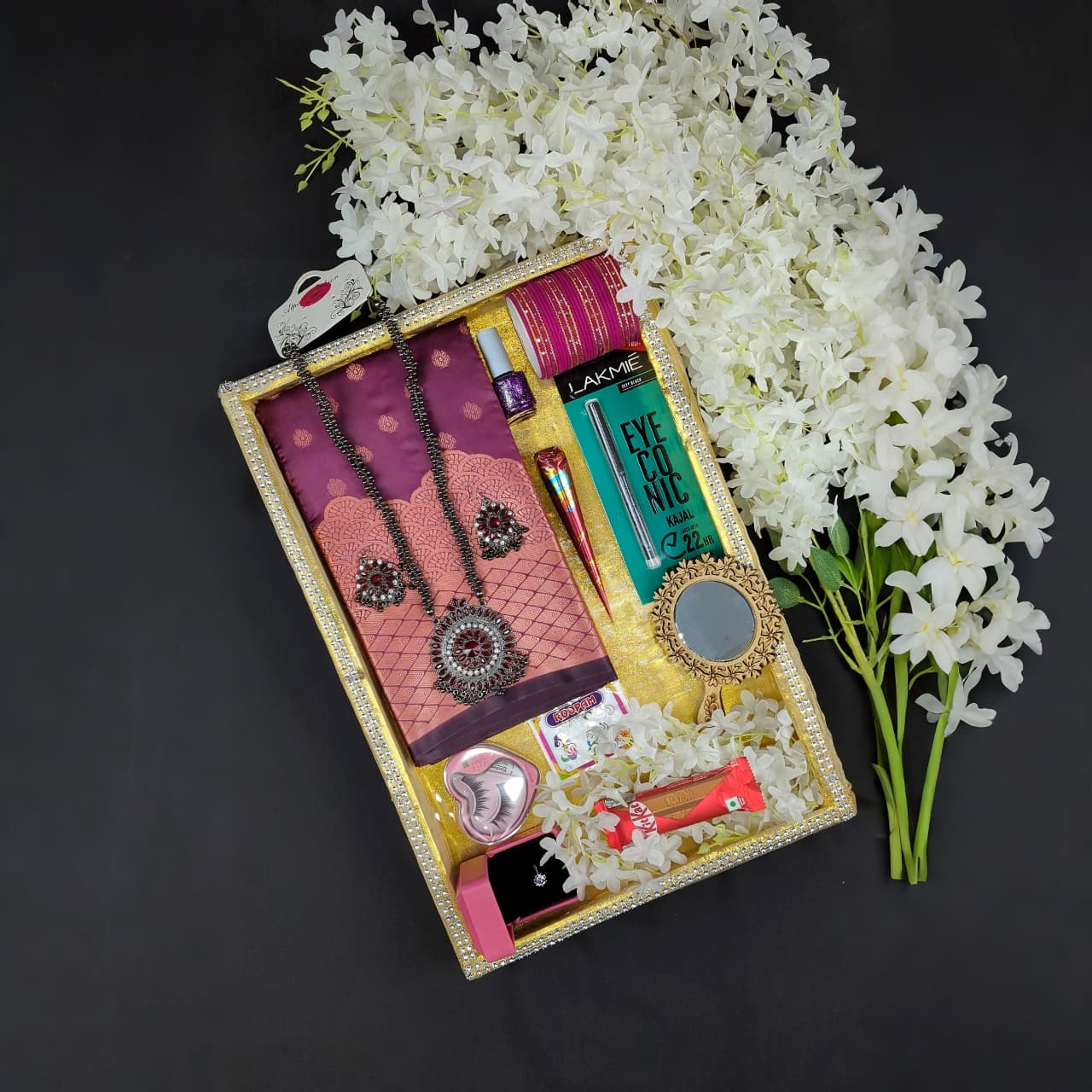 Premium Silk Katan Saree Combo Pack Onion