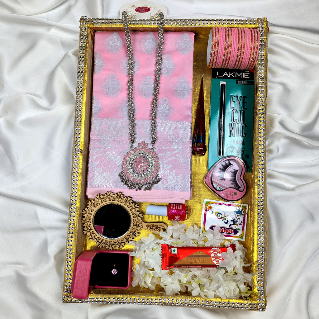 Premium Silk Katan Saree Combo