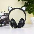 CAT STN-28 Wireless Cat Ear Headset Bluetooth 5.0 | 40mm Speaker, 400mAh Battery & 7 Hours Playtime - Stylish Over-Ear Headphones
